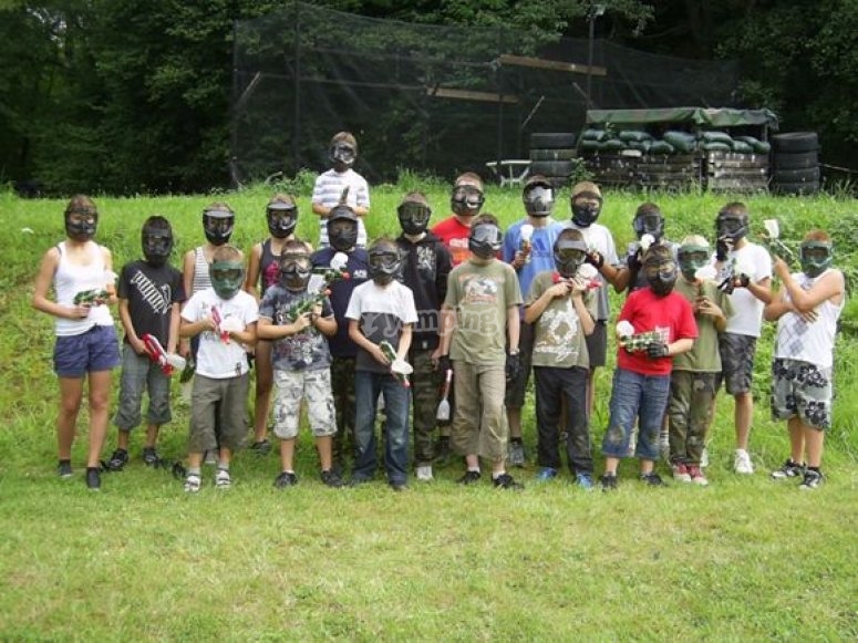 Paintball Enfant avec Iron Dust Paintball Paintball Enfant avec Iron Dust Paintball
